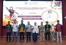 Wawali Makassar Buka GEOMETRI 2026 di UNM FOTO: Wakil Wali Kota Makassar, Aliyah Mustika Ilham saat membuka GEOMETRI 2026 di Ballroom Lantai 3 Gedung Phinisi UNM, Makassar, Jumat (9/10/2026). (ist)
