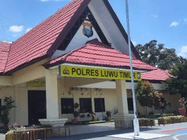 Pemotongan TPP untuk Batik Khas Luwu Timur Diselidiki, Polres Jadwalkan Pemeriksaan 14 Oktober FOTO: Mapolres Luwu Timur, Jl. Andi Djemma, Malili, Kec. Malili, Kabupaten Luwu Timur, Sulawesi Selatan. (ist)