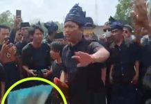 Festival Pinisi Bulukumba di Nodai Aktivitas Judi Sabung Ayam FOTO: Hasil tangkapan layar dari video viral "Pabitte ayam" masih dalam rangkaian di lapangan Desa Tambangan, Kecamatan Kajang, Bulukumba. Kamis (15/10/2026)