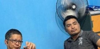 Praktisi Hukum Bela Fanny Frans, Jangan Gunakan Marwah Profesi untuk Memperkeruh Polemik FOTO: Syamsul Bahri Majjaga (Kanan) saat bersama Rocky Gerung di Kantor PBHI Sulawesi Selatan. (ist)