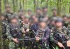 Marinir Temukan Senjata Caracal Milik OPM di Dalam Gua Tersembunyi FOTO: Personel Satgas Yonif 9 Marinir usai melakukan pencarian pascakontak tembak dengan kelompok bersenjata OPM Kodap IV/Sorong Raya pada 9 Oktober 2026. (Dispen Kormar TNI Angkatan Laut, Papua Barat Daya).