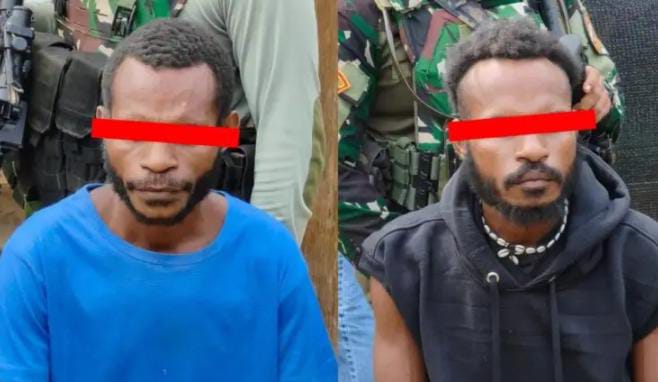 FOTO: Anton Fatem dan Yesias Fatem, Kelompok bersenjata OPM Kodap IV/Sorong Raya. (ist) FOTO: Anton Fatem dan Yesias Fatem, Kelompok bersenjata OPM Kodap IV/Sorong Raya. (ist)