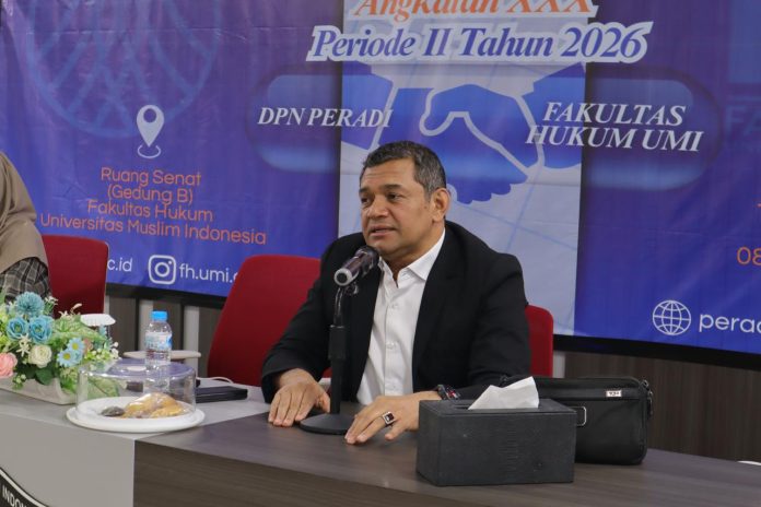 FOTO: Pakar Hukum Tata Negara dan Konstitusi Universitas Muslim Indonesia, Dr. Fahri Bachmid, S.H., M.H.,