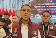 Babinsa Bawa Sabu Senilai Rp 84 Miliar Lebih Diringkus Satnarkoba Polda Riau FOTO: Direktur Reserse Narkoba Polda Riau, Kombes Pol l Putu Yudha Prawira. (Dok via mata hukum)