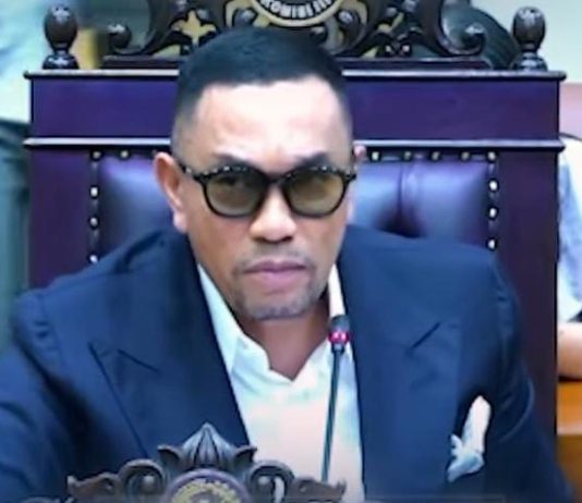 DPR Menyetujui Usulan Revisi UU Tipikor, Kerugian Negara tidak Serta-merta Dikategorikan sebagai Tindak Pidana Korupsi FOTO: Wakil Ketua Komisi III DPR Ahmad Sahroni.