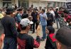 Satpam PT GMTD Adu Jotos dengan Mahasiswa, GAM: Copot Menteri ATR/BPN FOTO: Gerakan Aktivis Mahasiswa (GAM) kembali menggelar aksi unjuk rasa di depan kantor PT. GMTD dan Kantor DPRD Provinsi Sulsel, Kota Makassar, Senin (26/10/2026).
