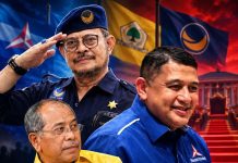 Pindah Partai, “Lompat Kursi’, Kemana Pergi Ideologi? FOTO: Tokoh Politik di Sulawesi Selatan, Syahrul Yasin Limpo, Munafri Arifuddin (APPI) dan Ilham Arief Sirajuddin (IAS). (ilustrasi)
