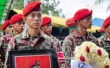 Terekam di CCTV Kapen Kopassus Pastikan Perwira Muda Gugur Akibat Pistol Meledak di Gudang Senjata FOTO: Letda Inf Jihad Ahmad Al Rasyid saat akan dikirim ke Kota Sorong, Papua Barat Daya, pada Minggu (25/10). (ist)