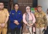 Ruang Digital Dipenuhi Konten Asusila Berbahasa Bugis, Karang Taruna Konsultasi ke Budayawan dan Dinas Kebudayaan Makassar FOTO: Dari kiri, Kepala Bidang Kekayaan Warisan dan Promosi Budaya, Ludfi, SH, Muhammad Zulkifli, ST, MT, Ketua Karang Taruna Makassar, Prof. Dr Andi Ima Kesuma, IC, M.Pd, dan Budayawan lainnya.