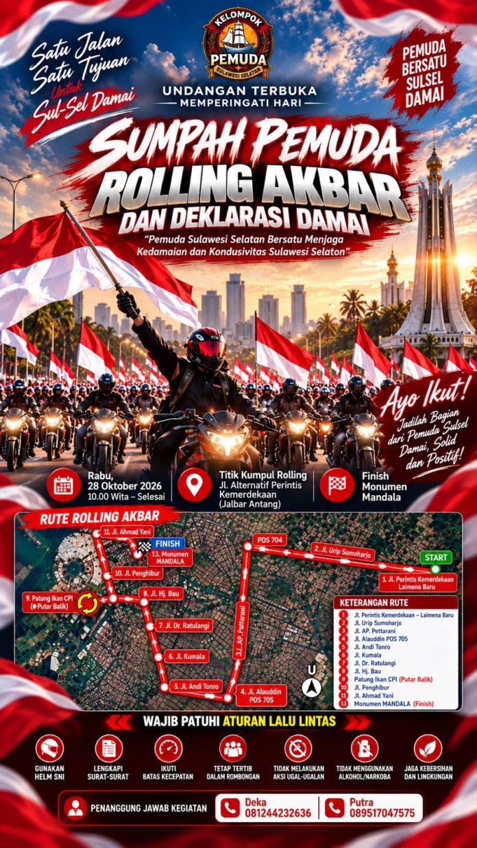 Pamflet Deklarasi Damai (Dok.Sosmed).