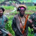 Dijuluki Raja Tega, “Duo Gibran” Komandan KKB Ditembak Mati Aparat FOTO: Anggota Kelompok Kriminal Bersenjata (KKB) di Wilayah Papua Pegunungan. (ist)