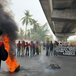 GAM Gelar Aksi di Hari Sumpah Pemuda: Copot Menteri Kehutanan! FOTO: Menyambut momentum Hari Sumpah Pemuda, puluhan mahasiswa yang tergabung dalam Gerakan Aktivis Mahasiswa (GAM) melakukan Aksi Unjuk Rasa di Pertigaan Hertasning Pettarani, Makassar, Rabu (28/10/2026).