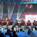 Sekolah Rakyat Diresmikan Mensos, Pangdam XIV/Hasanuddin Dukung Masa Depan Generasi Muda FOTO: Para siswa sekolah rakyat saat berkumpul di GOR Sudiang, Jl. Pajallang, Kec. Biringkanaya, Kota Makassar, Rabu (28/10/2026). (ist)