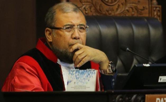 Img 20261029 Wa0022 FOTO: Patrialis Akbar Mantan Hakim Mahkamah Konstitusi. (Foto: Ari Saputra/detikcom)