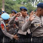 Korbrimob Siagakan Personel BKO Dukung Pengamanan Aksi Unjuk Rasa di Jakarta FOTO: Korps Brimob Polri menyiagakan personel Bawah Kendali Operasi (BKO) Polda Metro Jaya untuk mendukung pengamanan aksi unjuk rasa di wilayah Jakarta, Rabu (28/10/2026). (Humas Korps Brimob Polri)