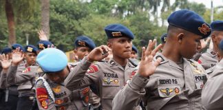 Korbrimob Siagakan Personel BKO Dukung Pengamanan Aksi Unjuk Rasa di Jakarta FOTO: Korps Brimob Polri menyiagakan personel Bawah Kendali Operasi (BKO) Polda Metro Jaya untuk mendukung pengamanan aksi unjuk rasa di wilayah Jakarta, Rabu (28/10/2026). (Humas Korps Brimob Polri)