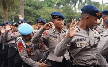 Korbrimob Siagakan Personel BKO Dukung Pengamanan Aksi Unjuk Rasa di Jakarta FOTO: Korps Brimob Polri menyiagakan personel Bawah Kendali Operasi (BKO) Polda Metro Jaya untuk mendukung pengamanan aksi unjuk rasa di wilayah Jakarta, Rabu (28/10/2026). (Humas Korps Brimob Polri)