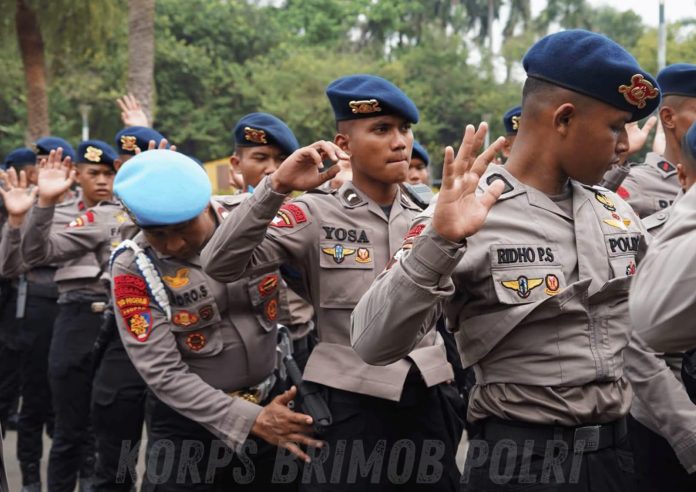FOTO: Korps Brimob Polri menyiagakan personel Bawah Kendali Operasi (BKO) Polda Metro Jaya untuk mendukung pengamanan aksi unjuk rasa di wilayah Jakarta, Rabu (28/10/2026). (Humas Korps Brimob Polri) FOTO: Korps Brimob Polri menyiagakan personel Bawah Kendali Operasi (BKO) Polda Metro Jaya untuk mendukung pengamanan aksi unjuk rasa di wilayah Jakarta, Rabu (28/10/2026). (Humas Korps Brimob Polri)