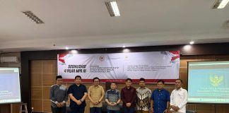 Andi Muzakkir Aqil dan Ismail Bachtiar Perkuat Persatuan Bangsa Lewat Sosialisasi Empat Pilar di Parepare Ket Foto: Anggota DPR RI Fraksi Partai Demokrat, Andi Muzakkir Aqil, bersama anggota DPR RI Fraksi Partai Keadilan Sejahtera (PKS), Ismail Bachtiar, saat menggelar Sosialisasi Empat Pilar MPR RI di Ballroom Hotel Kenari, Parepare. (Dok. Ist)