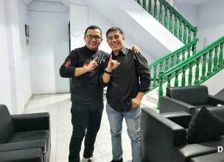 Daeng Ical Dorong Regulasi Siber Inklusif, Juru Bahasa Isyarat Diminta Wajib di Siaran Berita FOTO: Anggota DPR RI asal Sulawesi Selatan, Syamsu Rizal MI alias Daeng Ical bersama Perwakilan Ballak Inklusi, Abdul Rahman Daeng Gus Dur.