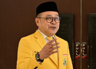Di Pinrang Formulir Pendaftaran Rp5 Juta, Supriansa Pastikan Tidak ada Pembayaran bagi Calon Ketua Golkar di Makassar FOTO: Ketua Harian DPD I Golkar Sulawesi Selatan sekaligus Plt DPD II Golkar Makassar. (ist)