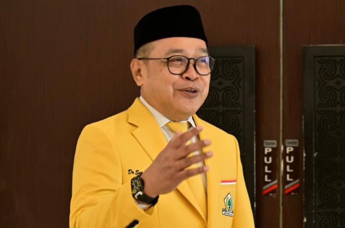 FOTO: Ketua Harian DPD I Golkar Sulawesi Selatan sekaligus Plt DPD II Golkar Makassar. (ist) FOTO: Ketua Harian DPD I Golkar Sulawesi Selatan sekaligus Plt DPD II Golkar Makassar. (ist)
