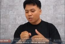 Ada Porno Aksi, Komika Asal Bone Terancam Dipolisikan, Parodikan Penyandang Disabilitas di Pidato Presiden Prabowo FOTO: Tangkap layar dari video viral di akun Komika asal Bone, Herul Syam.