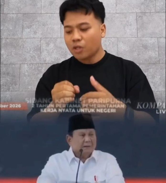 FOTO: Tangkap layar dari video viral di akun Komika asal Bone, Herul Syam.